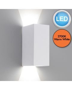 Astro Lighting - Parma 160 LED 2700K 1187030 - Plaster Wall Light