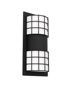 Eglo Lighting - Cistierna 2 - 900284 - Black White 2 Light IP44 Outdoor Wall Light