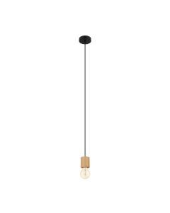 Eglo Lighting - Turialdo - 99078 - Wood Black Ceiling Pendant Light