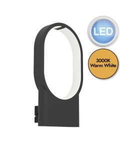 Eglo Lighting - Codriales - 900632 - LED Black White Wall Light