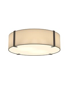 Astro Lighting - Elba - 1462002 & 5042002 - White Putty 3 Light Flush Ceiling Light