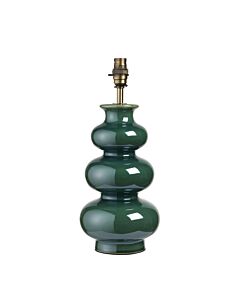 Endon Lighting - Monroe - 111256 - Green Aged Brass Ceramic Base Only Table Lamp