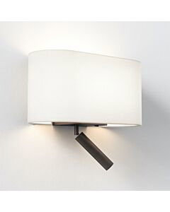 Astro Lighting - Venn - 1433005 & 5043002 - Bronze White Reading Wall Light