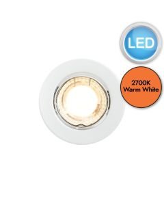 Nordlux - Canis 1-Kit 2700K - 49320101 - LED White Recessed Ceiling Downlight