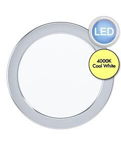 Eglo Lighting - Fueva 5 - 99209 - LED Chrome White IP44 Bathroom Recessed Ceiling Downlight