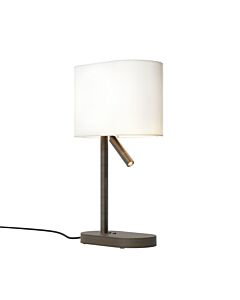 Astro Lighting - Venn - 1433037 & 5043004 - Bronze White Table Lamp With Shade