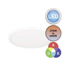 Eglo Lighting - Rovito-Z - 900086 - LED White Flush Ceiling Light