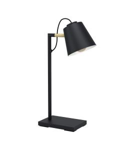 Eglo Lighting - Lacey - 43613 - Black Wood Task Table Lamp