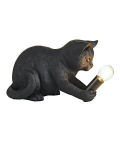 Endon Lighting - Kitten - 107390 - Black Table Lamp