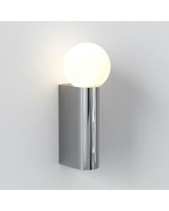 Astro Lighting - Ortona - 1459001 - Chrome Opal Glass IP44 Bathroom Wall Light