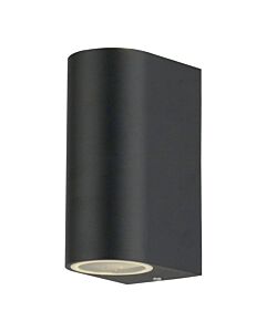 Drayton - Black Outdoor Twin Wall Light