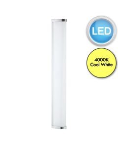 Eglo Lighting - Gita 2 - 94713 - LED Chrome White IP44 Bathroom Strip Wall Light