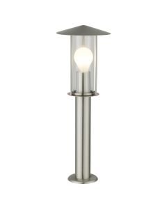 Treviso - Brushed Stainless Steel Outdoor Post Light