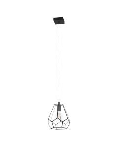 Eglo Lighting - Mardyke - 43643 - Black Clear Glass Ceiling Pendant Light