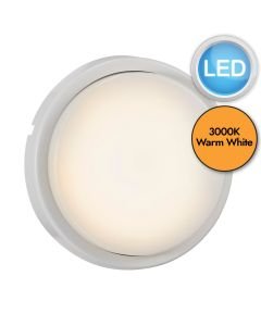 Nordlux - Cuba Energy Round - 2019161001 - LED White IP54 Outdoor Bulkhead Light