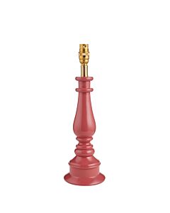 Endon Lighting - Myrtle - 109964 - Pink Warm Brass Base Only Table Lamp