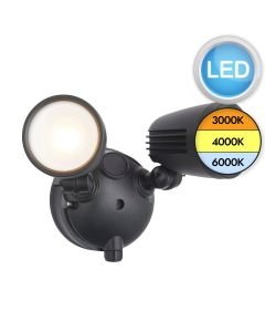 Saxby Lighting - Salde - 99544 - LED Black 2 Light IP54 Outdoor Floodlight