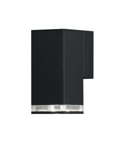 Konstsmide - Pollux - 410-750 - Black IP44 Outdoor Wall Washer Light