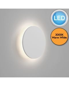 Astro Lighting - Eclipse Round 250 LED 3000K 1333020 - Plaster Wall Light