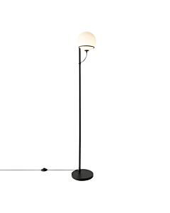 Nordlux - Wilson - 2412594003 - Black Opal Glass Floor Lamp