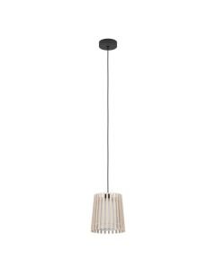 Eglo Lighting - Fattoria - 900902 - Black Wood White Ceiling Pendant Light