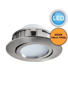 Eglo Lighting - Pineda - 95856 - LED Chrome Recessed Ceiling Downlight