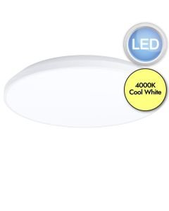 Eglo Lighting - Crespillo - 99338 - LED White Flush Ceiling Light