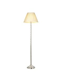 Endon Lighting - Suki - 100375 - Nickel Ivory Floor Lamp