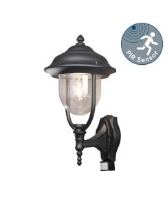Konstsmide - Parma - 7235-750 - Black IP44 Outdoor Sensor Wall Light