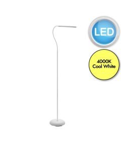 Eglo Lighting - Laroa - 96436 - LED White Touch Floor Reading Lamp