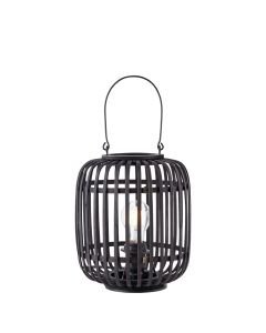 Endon Lighting - Mathias - 101674 - Dark Bamboo Black Table Lamp