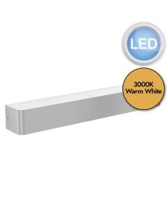 Eglo Lighting - Sania 5 - 99692 - LED Satin Nickel White IP44 Bathroom Wall Light