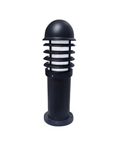 Mason - Black Louvred 475mm Post Light