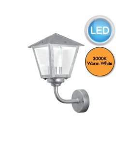 Konstsmide - Benu - 440-320 - LED Galvanized Zinc Outdoor Wall Light