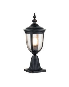 Elstead Lighting - Cleveland - CL3-S - Weathered Bronze Clear Seeded Glass IP44 Outdoor Post Light