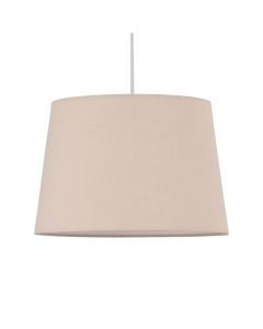 Natural Cotton 28cm Tapered Cylinder Pendant or Lamp Shade