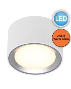 Nordlux - Fallon - 47540132 - LED White Steel Flush Ceiling Light