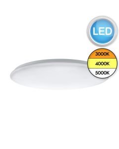 Eglo Lighting - Giron - 97528 - LED White Flush Ceiling Light