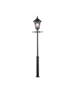 Konstsmide - Virgo - 583-750 - Black Outdoor Lamp Post
