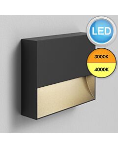 Astro Lighting - Mori - 1466001 - LED Black Clear Glass IP65 140 Outdoor Recessed Marker Light