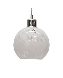 Confetti - White and Clear Glass Pendant Shade