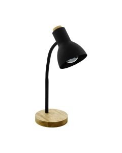Eglo Lighting - Veradal - 98831 - Black Wood Task Table Lamp