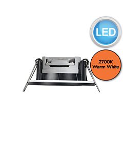 Nordlux - Leonis IP65 1-Kit 2700K - 2310016003 - LED Black IP65 Bathroom Recessed Ceiling Downlight