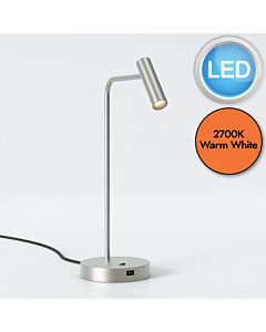 Astro Lighting - Enna - 1058213 - LED Nickel Task Table Lamp