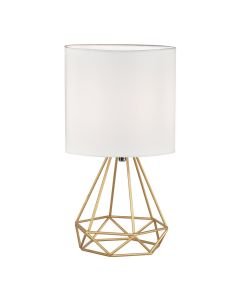 Christie - Gold Geometric Lamp