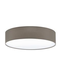 Eglo Lighting - Pasteri - 97612 - White Taupe 3 Light Flush Ceiling Light