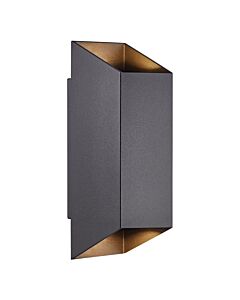 Nordlux - Nico Square 22 - 2218221003 - Black IP54 Outdoor Wall Washer Light