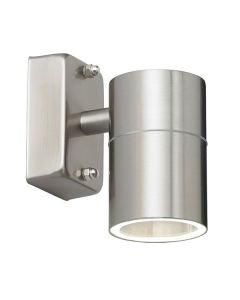 Endon Lighting - Canon - EL-40094 - Stainless Steel Clear Glass IP44 Outdoor Wall Washer Light