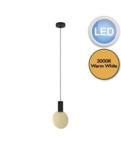 Eglo Lighting - Sarona - 900401 - LED Black Gold Ceiling Pendant Light