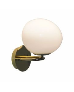 Nordlux - Shapes - 2320321035 - Brass Opal Glass Plug In Wall Light